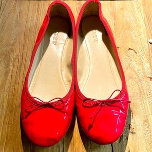 J. Crew Zoe Ballet Flats patent leather